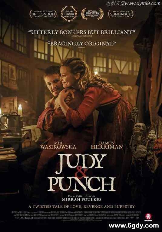 2019年欧美5.7分喜剧犯罪片《朱迪与潘趣》BD中英双字迅雷下载