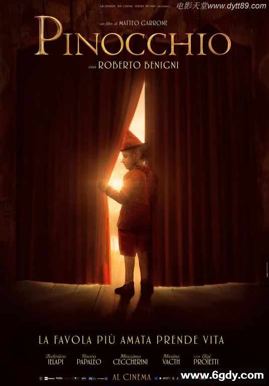 2019年欧美6.8分奇幻片《匹诺曹》BD中英双字迅雷下载