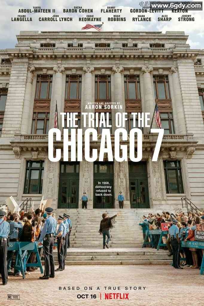 2020年欧美7.8分剧情历史片《芝加哥七君子审判》BD中字迅雷下载