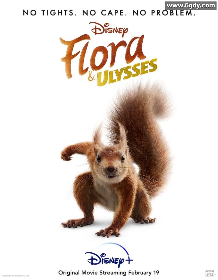 2021年美国6.7分喜剧冒险片《弗罗拉与松鼠侠》BD中字迅雷下载