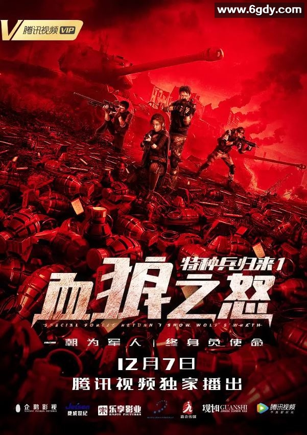 2018年国产动作片《特种兵归来1：血狼之怒》HD国语中字迅雷下载