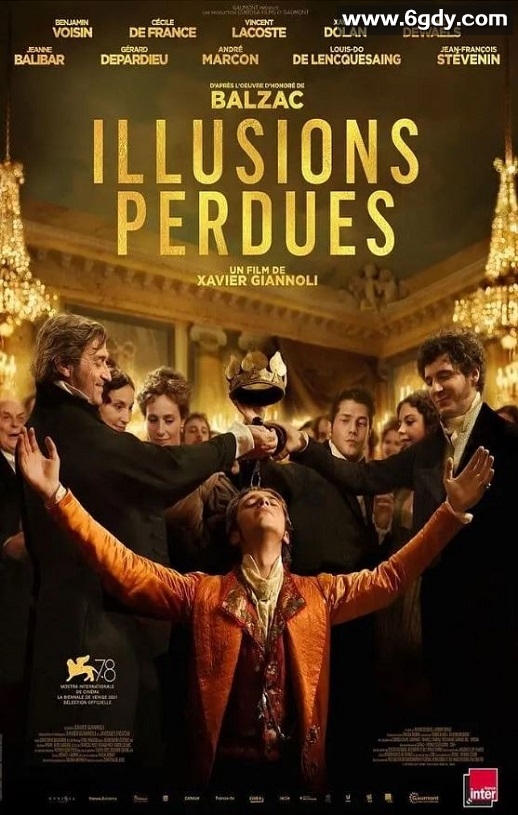 2021年法国7.4分剧情历史片《幻灭》BD法语中字迅雷下载