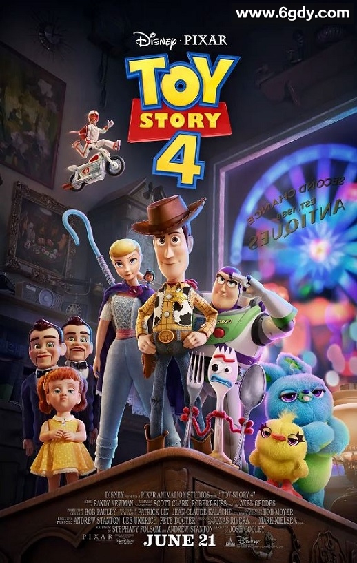 2019年美国经典喜剧动画片《玩具总动员4》蓝光国粤英3语双字迅雷下载