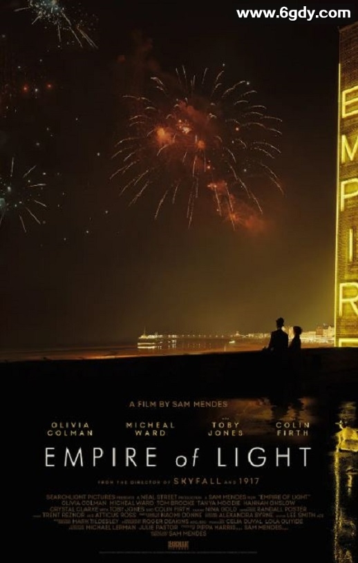 2022年英国6.7分爱情片《光之帝国》BD中英双字迅雷下载