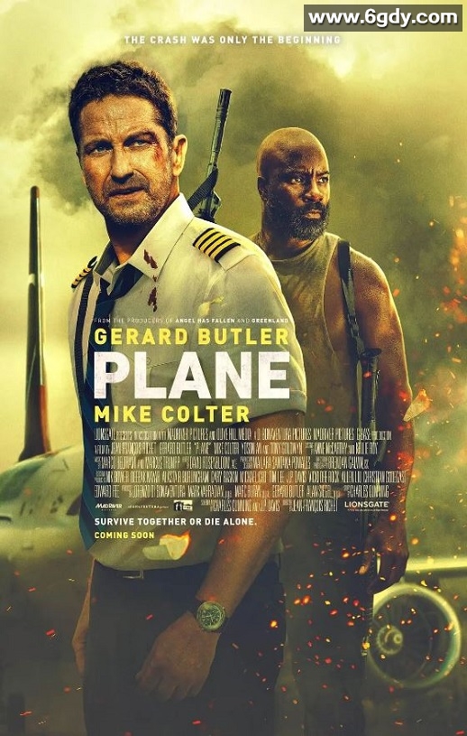 2023年英国6.3分动作惊悚片《飞机陷落》BD中英双字迅雷下载