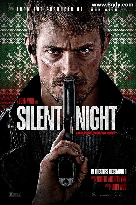 2023年吴宇森执导的4K HDR美国动作电影《静夜厮杀》