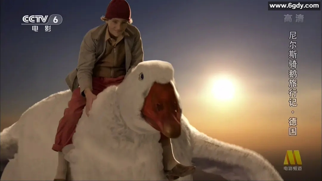 动画版 + 真人版《尼尔斯骑鹅旅行记》，2011年高清1080P，3.93G mp4，国语配音 