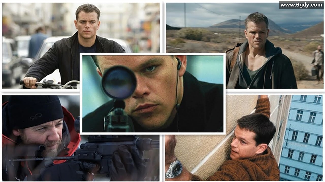 谍影重重电影5部合集 2160P 国英音轨 