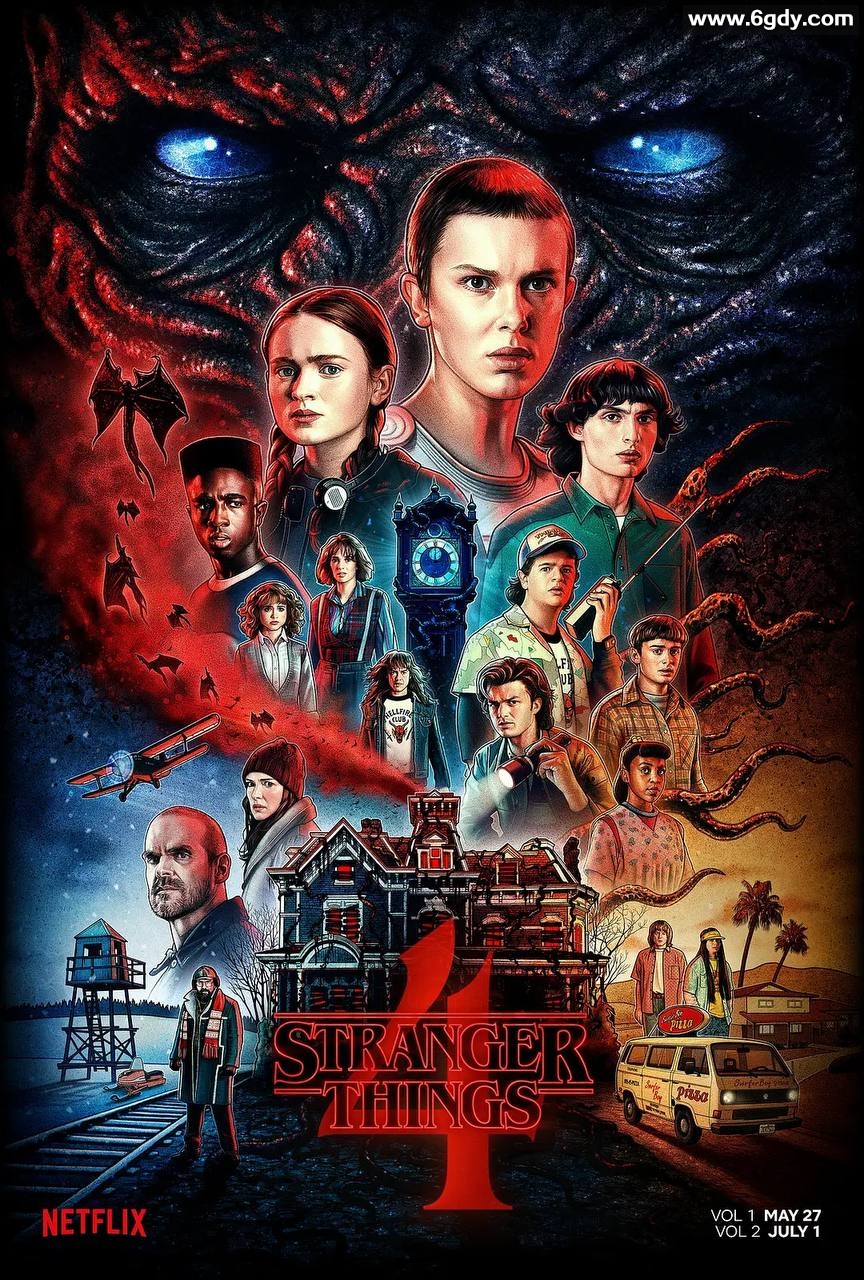 怪奇物语第五季 + 前四季全集，4K高清版 